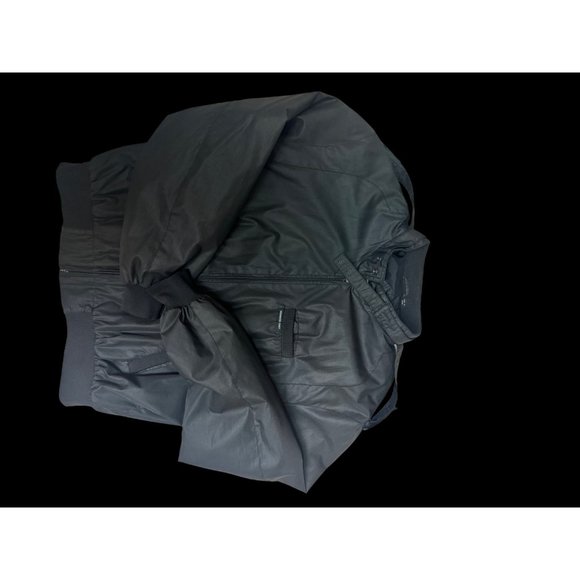 Vintage Members Only Jacket Mens 46 Moto Black Full Zip Cafe Racer Casual - Picture 3 of 8